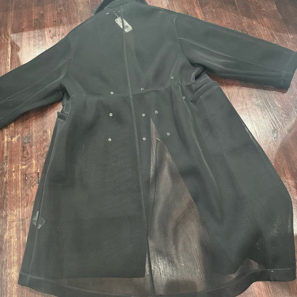 IVY PARK Black Trench Coat - Picture 2 of 10